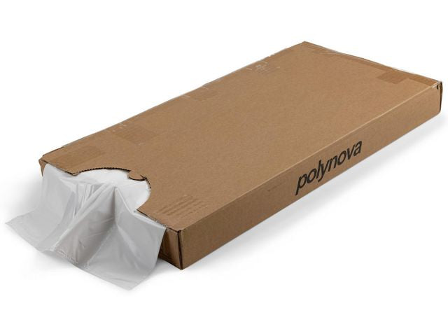 Bärkasse hängsel LLD 10L 30my vit 500/fp